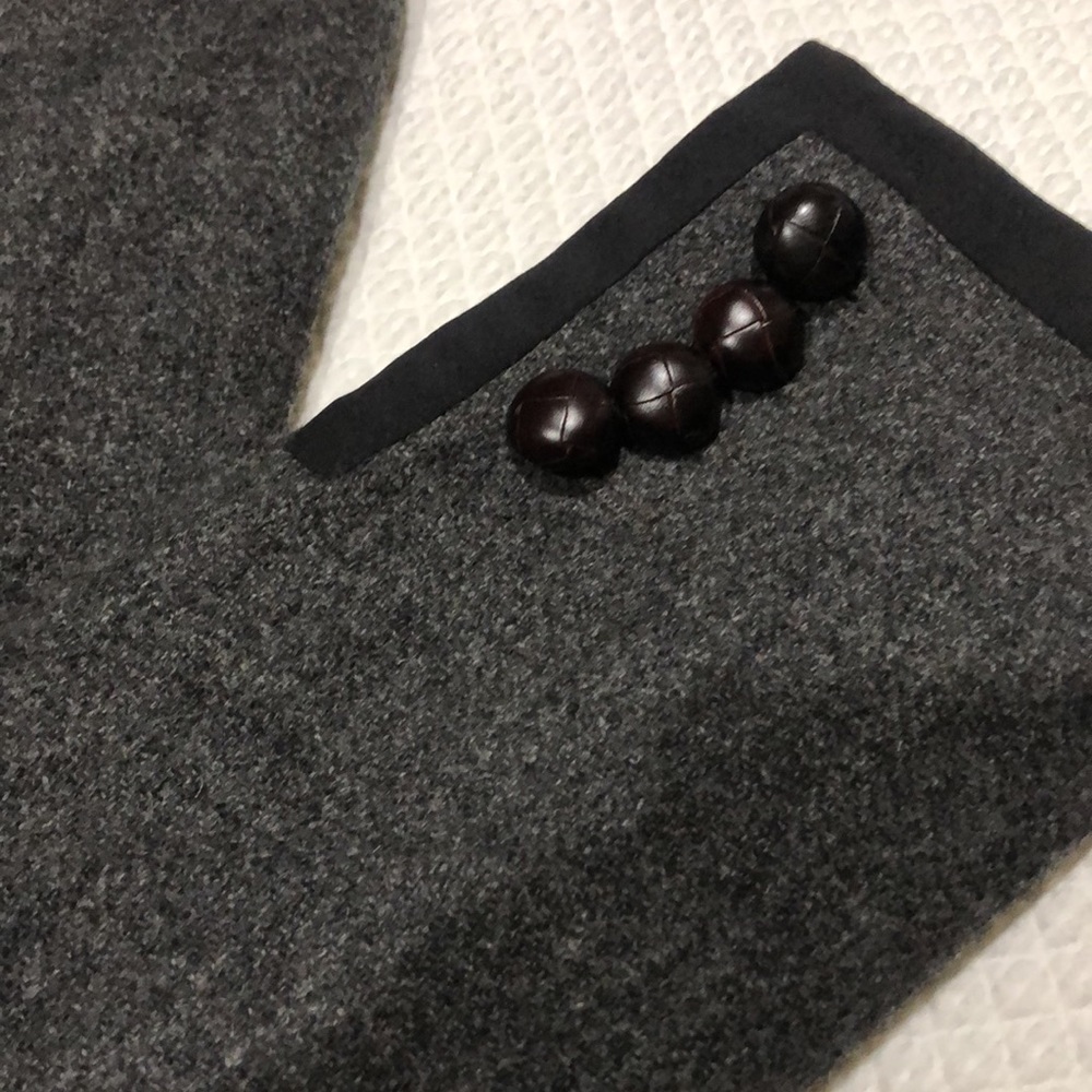 J Crew Grey Wool Jacket - Picture 4 of 5